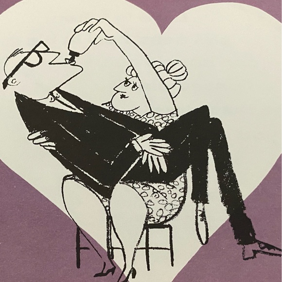 Vintage Book “Love is when you meet a man who doesn’t live with their mother” - Picture 14 of 14